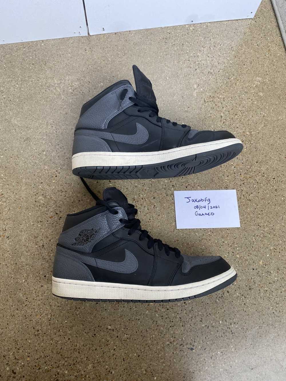 Nike Air Jordan 1 Mid Dark Grey - image 9