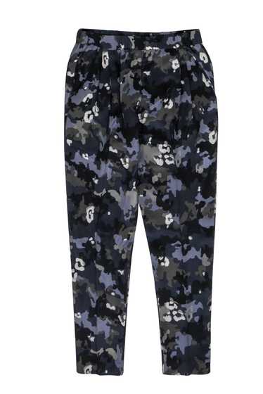 3.1 Phillip Lim - Navy Camouflage Print Silk Skin… - image 1