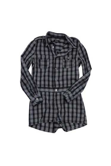 A.P.C. - Dark Green, Blue & White Plaid Romper Sz… - image 1