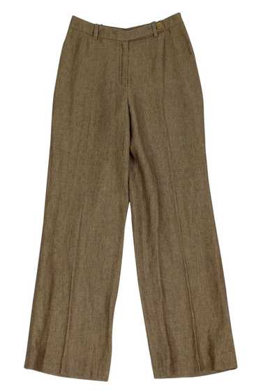 Akris - Tan Linen Trousers Sz 6