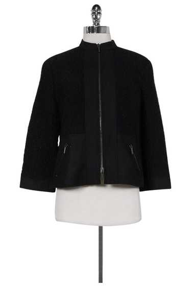 Akris Punto - Black Textured Jacket Sz 10