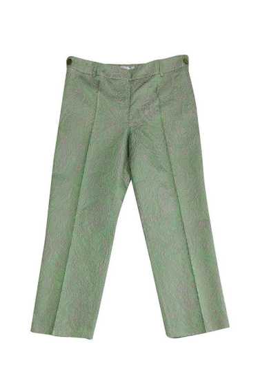 Alberto Makali - Green Embroidered Pants Sz 10