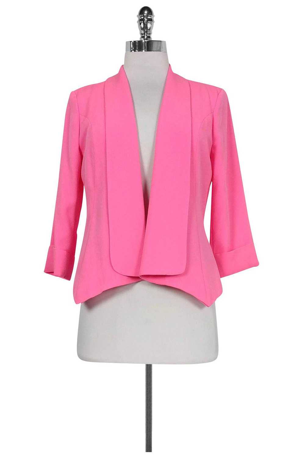 Alberto Makali - Neon Pink Asymmetrical Jacket Sz… - image 1