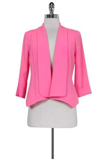 Alberto Makali - Neon Pink Asymmetrical Jacket Sz 