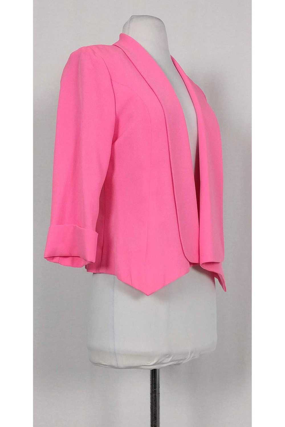 Alberto Makali - Neon Pink Asymmetrical Jacket Sz… - image 2
