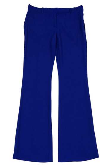 Alexander McQueen - Royal Blue Boot Cut Trousers S