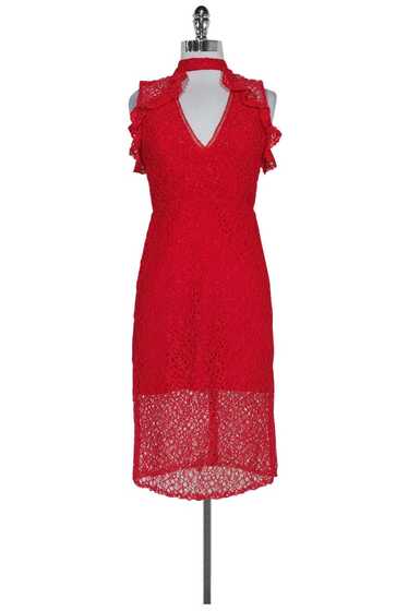 Alexis - Red Halley Lace Dress Sz S
