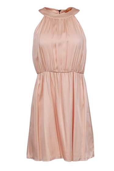 Alice & Olivia - Light Pink Silk Mini Dress Sz 4 - image 1