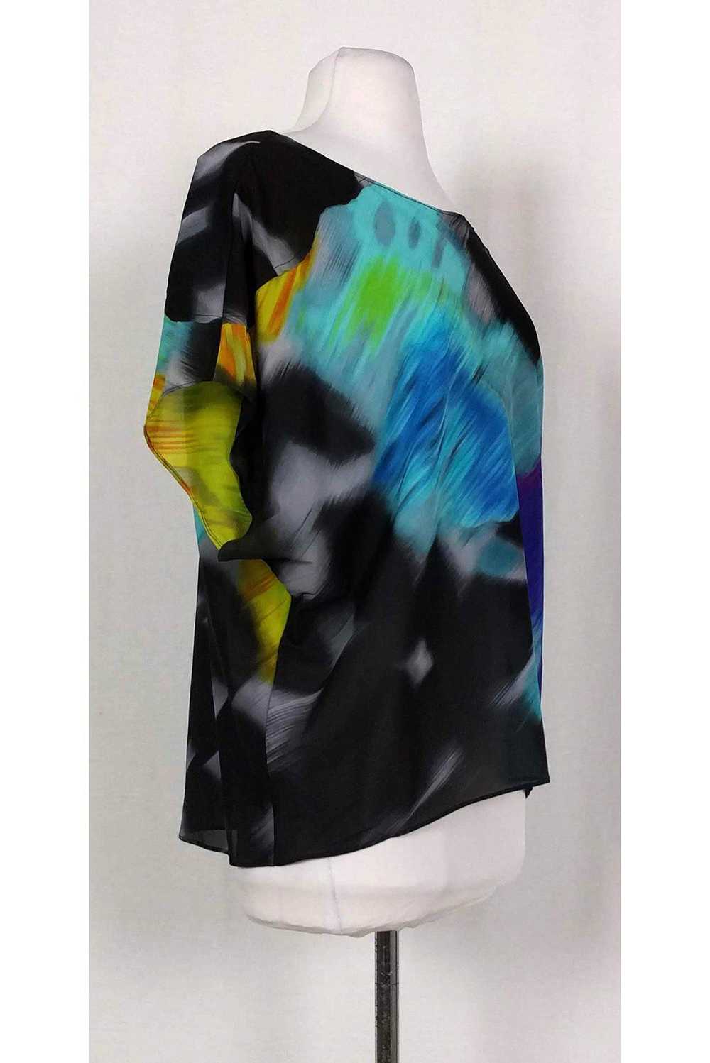 Alice & Olivia - Multicolor Dolman Sleeve Top Sz M - image 2