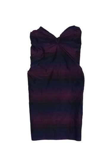 All Saints - Multicolor Striped Strapless Dress Sz