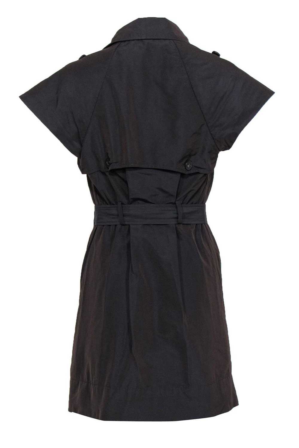 All Saints - Two-Tone Brown Double Breasted Dress… - image 3
