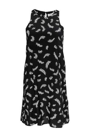 Amour Vert - Black Printed Shift Dress Sz XS