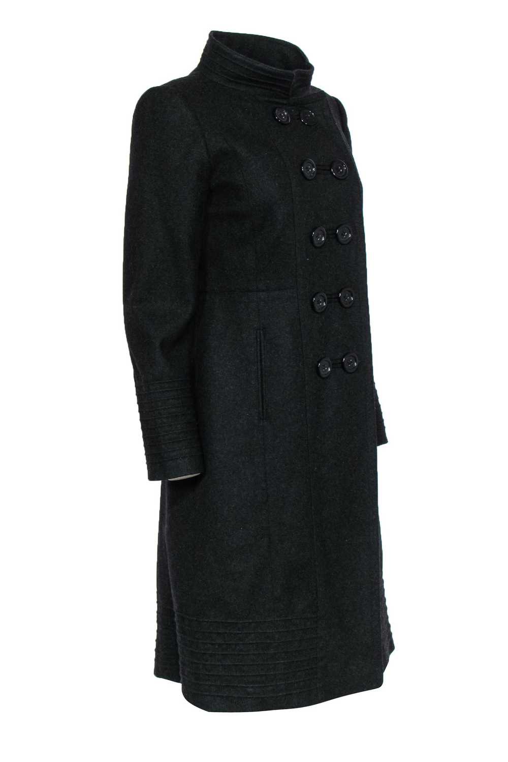 Antonio Melani - Black Wool Blend Double Breasted… - image 2