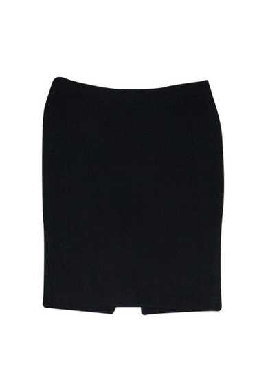 Armani Collezioni - Black Textured Skirt Sz 10