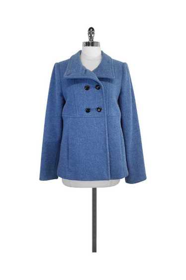 Armani Collezioni - Blue Wool Coat Sz 10