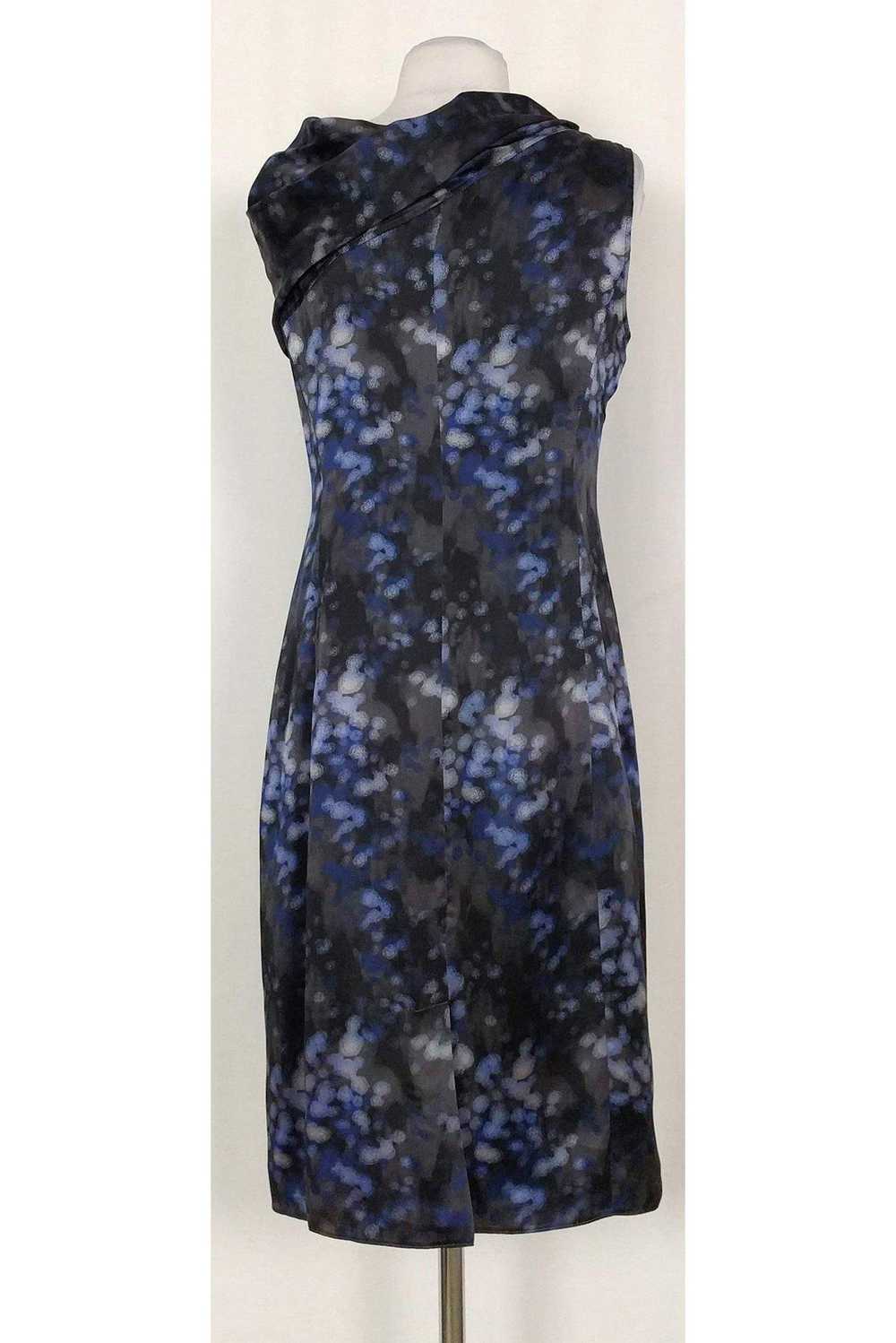 Armani Collezioni - Grey & Blue Speckled Dress Sz… - image 3