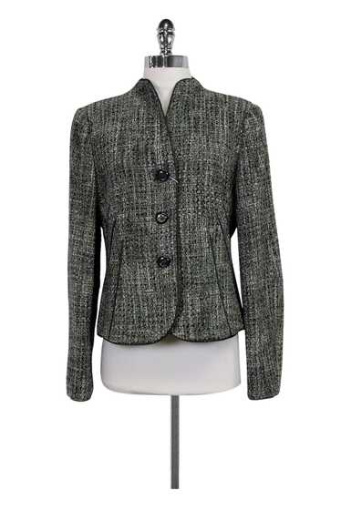 Armani Collezioni - Grey Tweed Jacket Sz 12