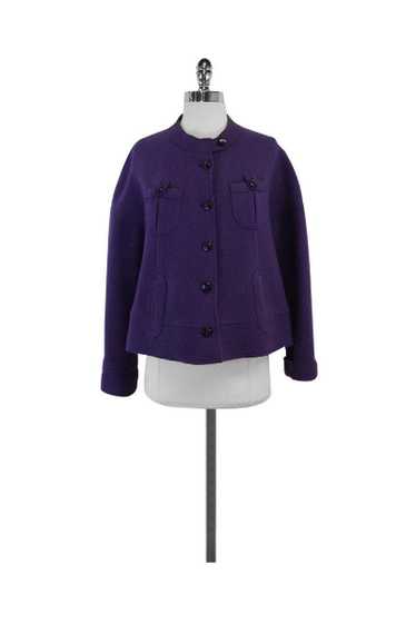 Armani Collezioni - Purple Wool Jacket Sz 6