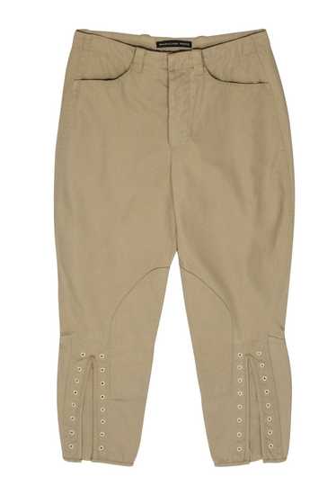 Balenciaga - Khaki Football-Style Skinny Cropped … - image 1