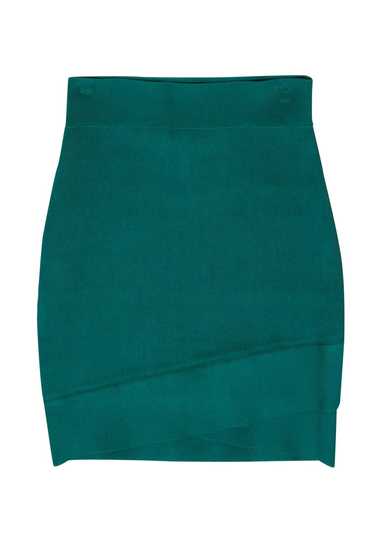 BCBG Max Azria - Green Tulip Hem Bandage Skirt Sz 