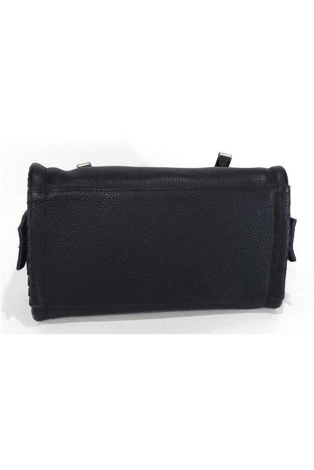 Bottega Veneta - Black Pebbled Leather Handbag - image 7
