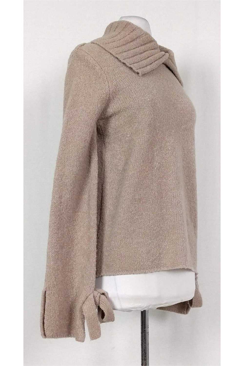 Brochu Walker - Beige Open Back Sweater Sz XS - image 2