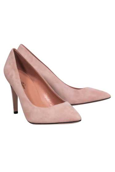 Brooks Brothers - Blush Suede Pointed Toe Pumps Sz