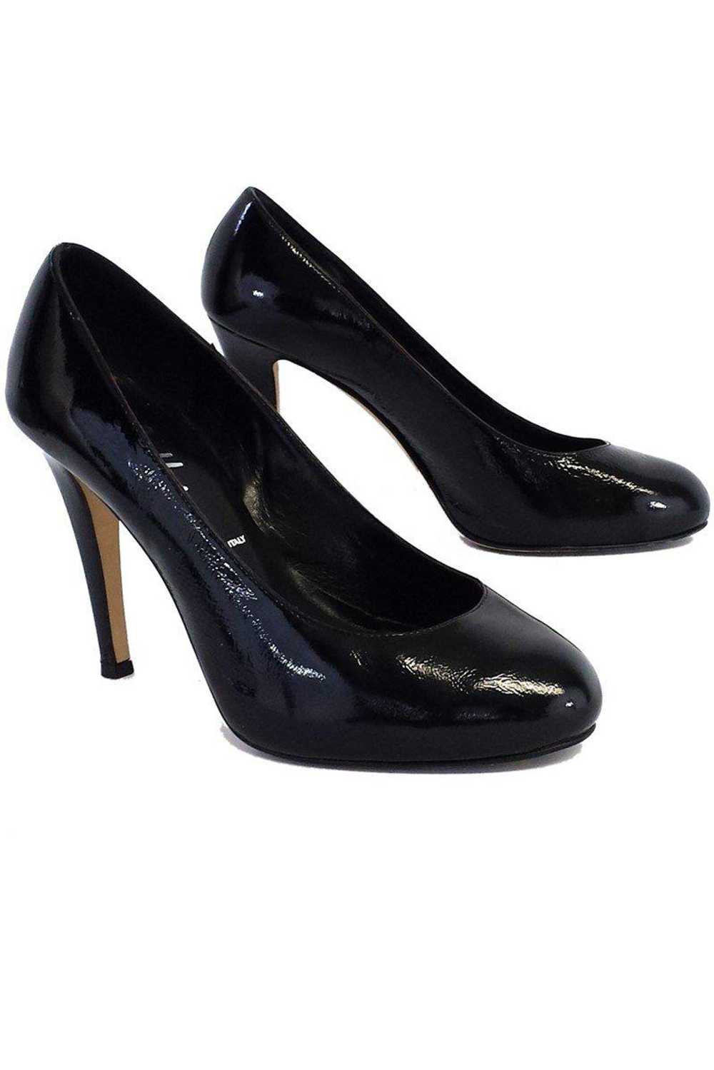 Butter - Black Patent Leather Pumps Sz 9.5 - image 1