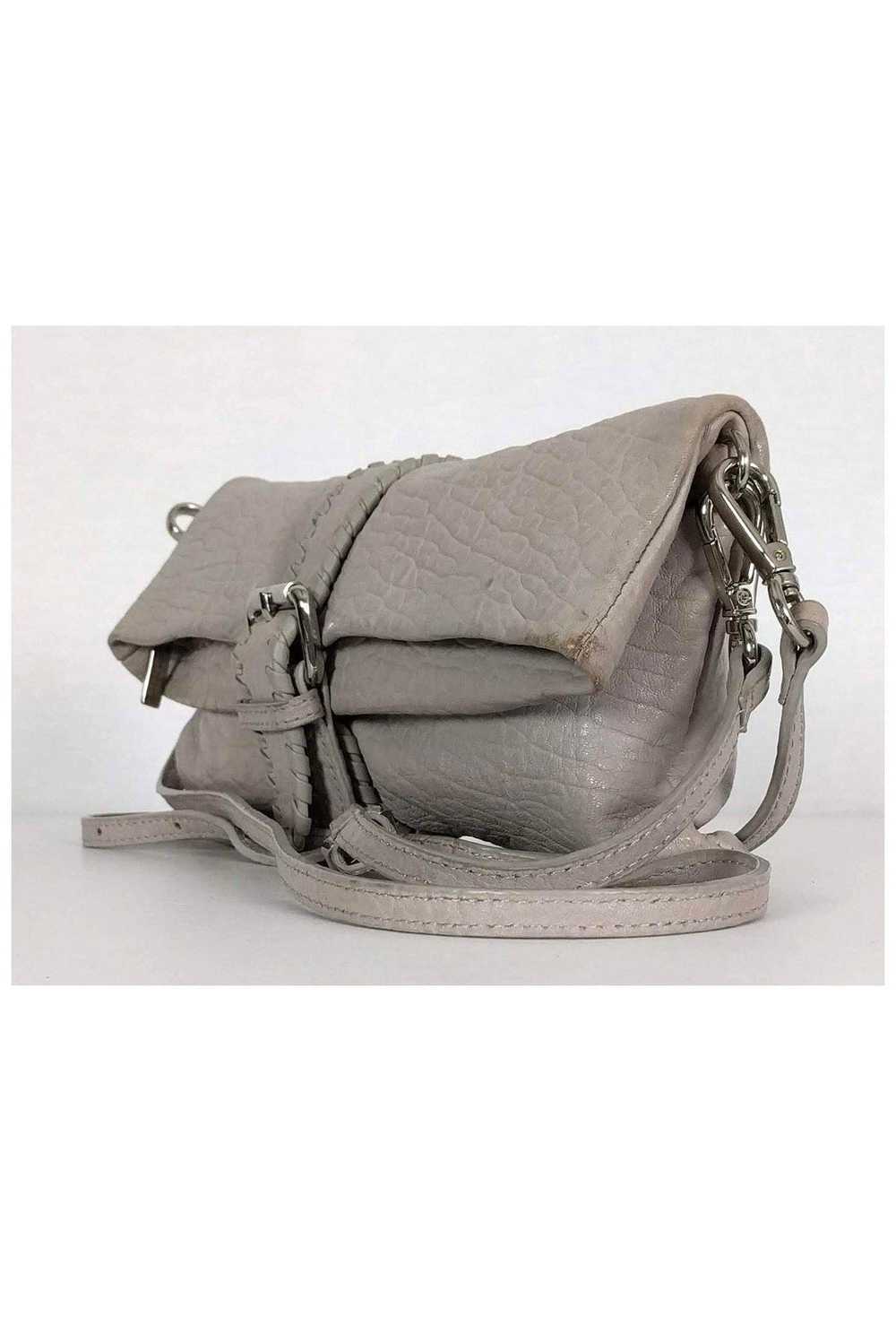 Charles Jourdan - Grey Leather Crossbody Bag - image 2