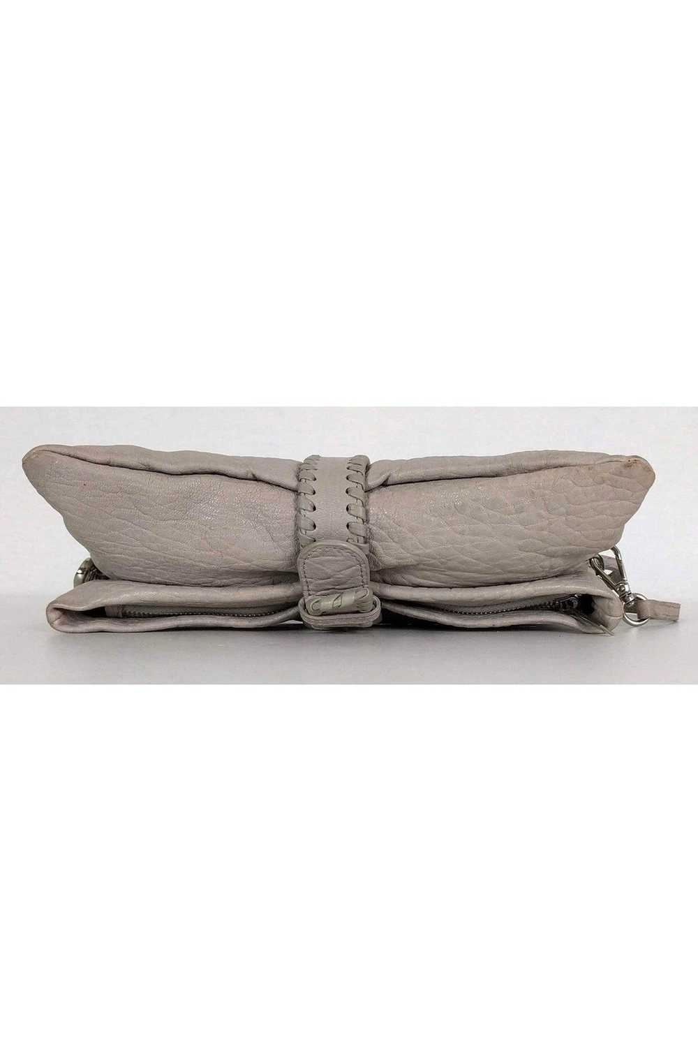 Charles Jourdan - Grey Leather Crossbody Bag - image 4
