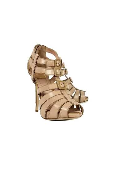 Christian Dior - Nude Caged Heels Sz 9.5