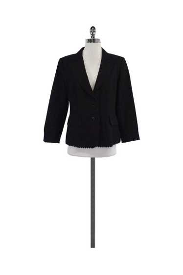 Christian LaCroix - Navy Linen Jacket Sz 12