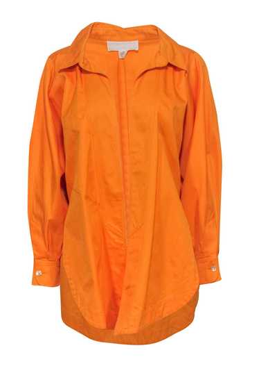 Claude Montana - Orange Oversized Long Sleeve Cott