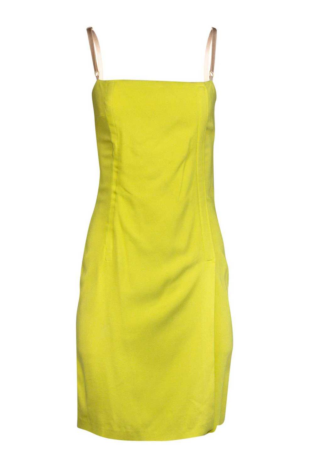 Dolce & Gabbana - Bright Yellow Bodycon Dress Sz 2 - image 1