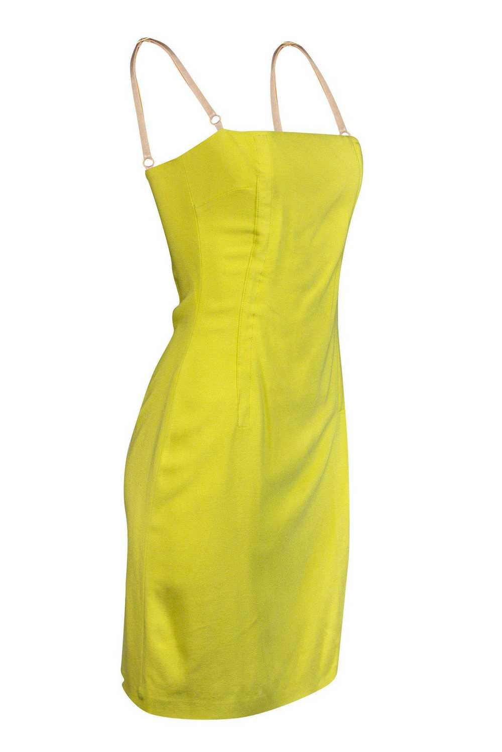 Dolce & Gabbana - Bright Yellow Bodycon Dress Sz 2 - image 2