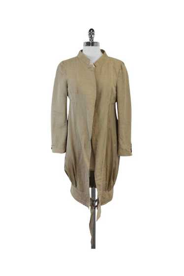 Dries Van Noten - Long Open Beige Jacket Sz 6