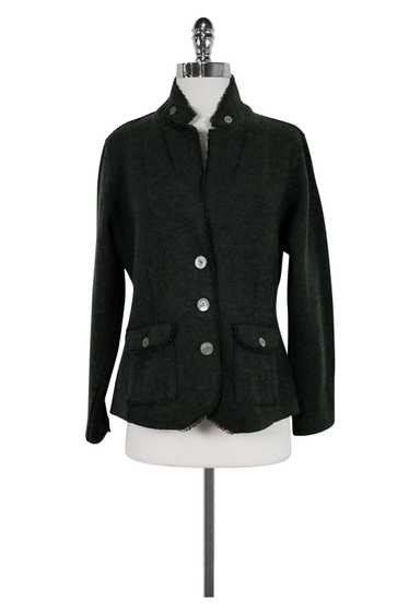 Eileen Fisher - Forest Green Jacket Sz M