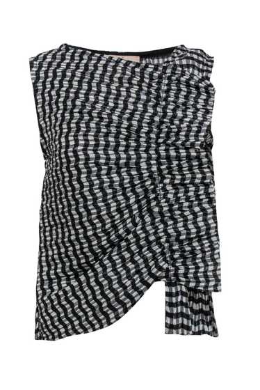 Erika Cavallini - Black & White Gingham Print Plea