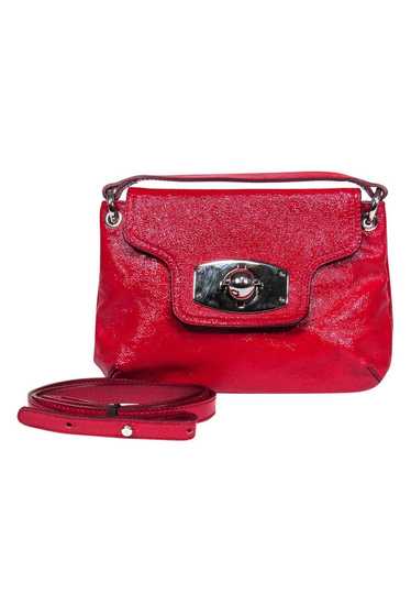 Furla - Red Patent Leather Convertible Crossbody