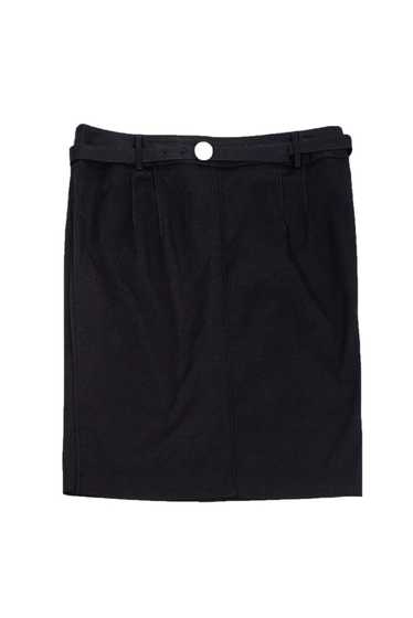 Gerard Darel - Black Belted Pencil Skirt Sz M