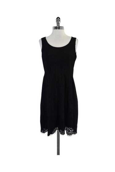 Gerard Darel - Black Lace Sleeveless Dress Sz 8 - image 1