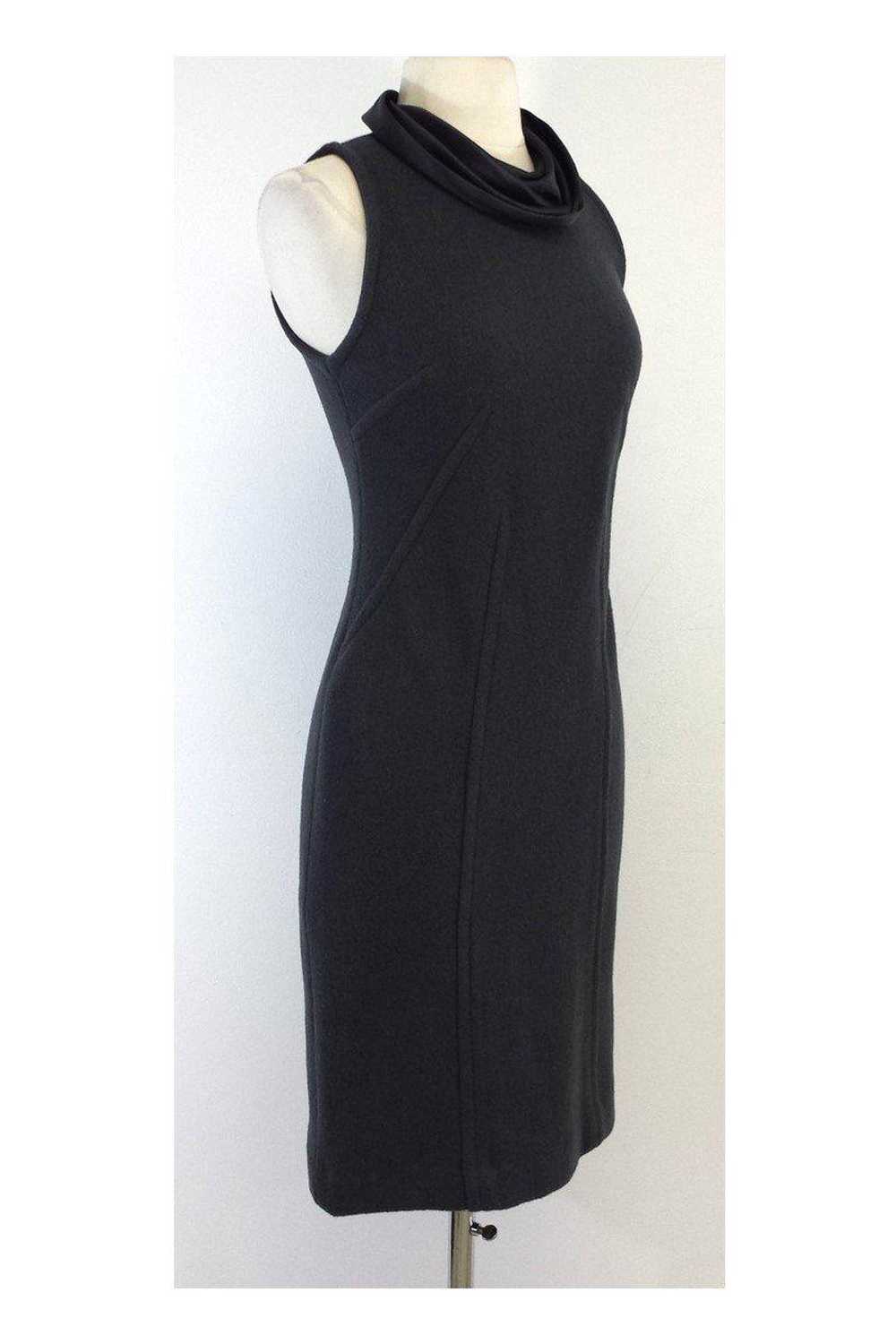 Giorgio Armani - Grey Wool Sleeveless Dress Sz 4 - image 2