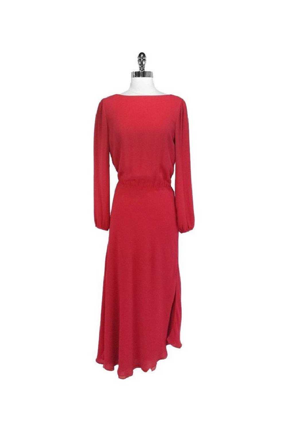 Giorgio Armani - Pink Silk Maxi Dress Sz 6 - image 1