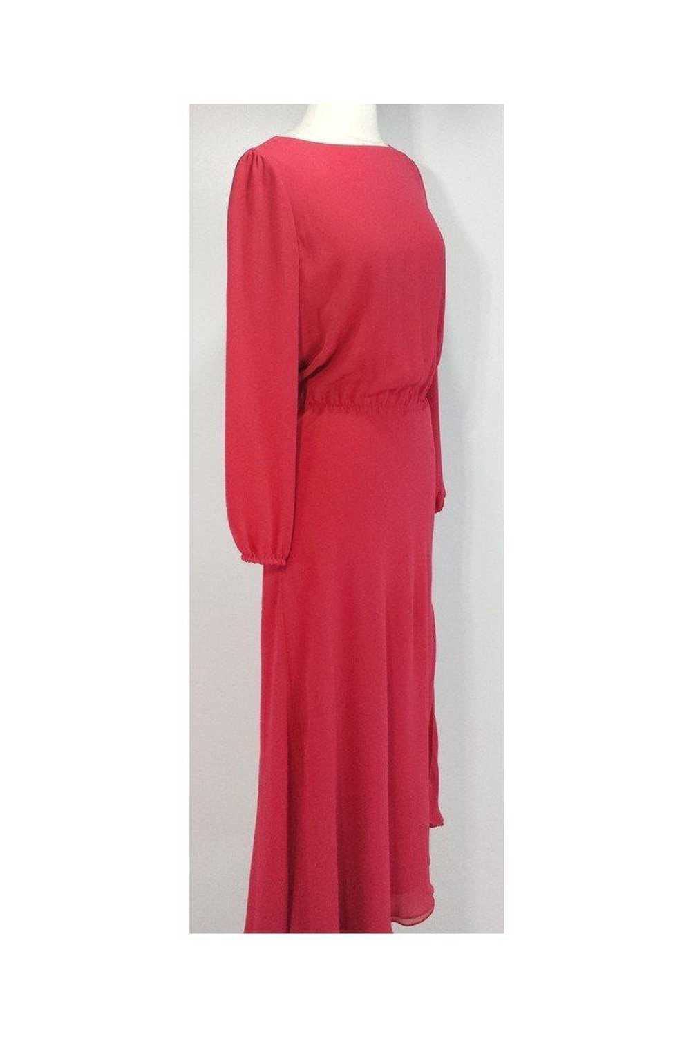 Giorgio Armani - Pink Silk Maxi Dress Sz 6 - image 2