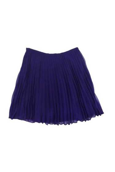 Halston Heritage - Purple Pleated Skirt Sz 4 - image 1