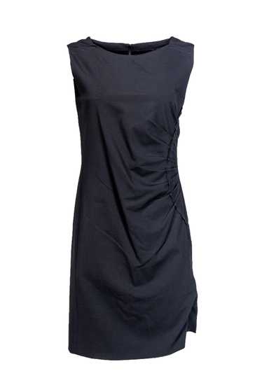 Hugo Boss - Black Dress w/ Pintuck Detail Sz 4 - image 1