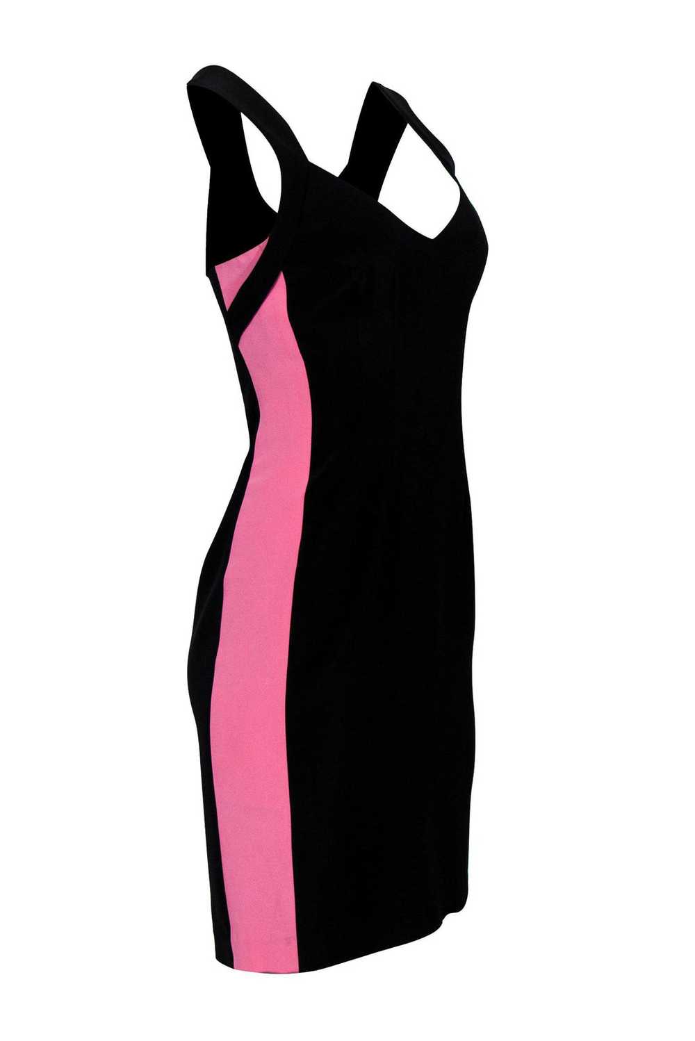 Jay Godfrey - Black Sleeveless Bodycon Dress w/ H… - image 2