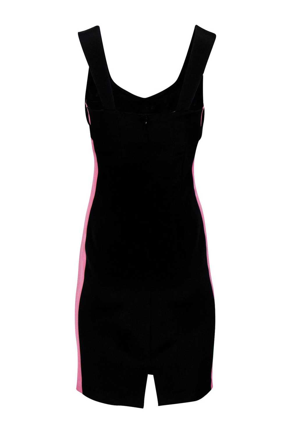 Jay Godfrey - Black Sleeveless Bodycon Dress w/ H… - image 3