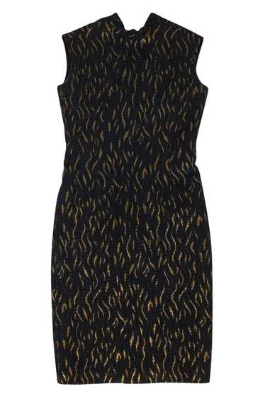 Jean Paul Gaultier - Black & Gold Dress Sz 4