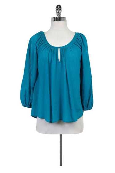 Joie - Bright Blue Cotton Blouse Sz XS